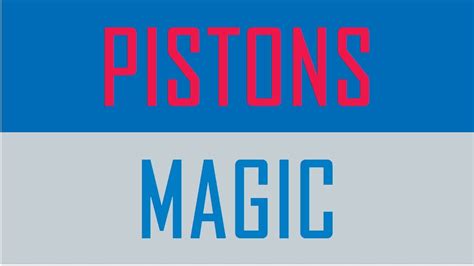 Pistons vs Magic: A Rivalry of Unforgettable Highlights